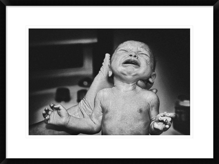 "No Words To Describe The Feeling" Framed Digital Print by Piet Flour, 30x22"
