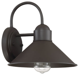 1-Light Exterior Wall Sconce, Bronze