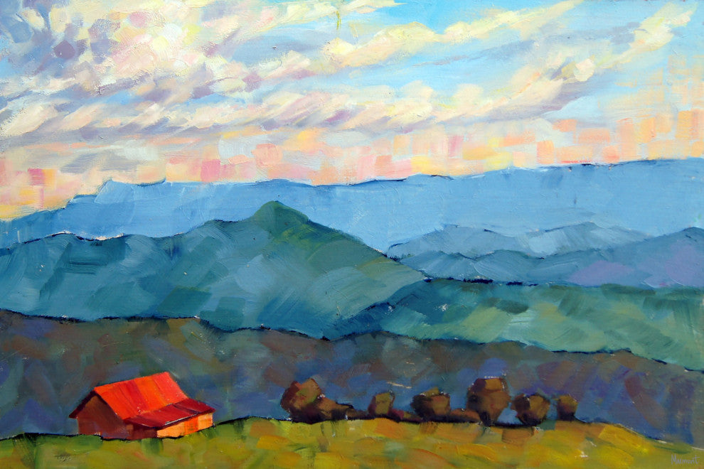 "Your Mountain Is Waiting" Painting Print on Wrapped Canvas, 12x8