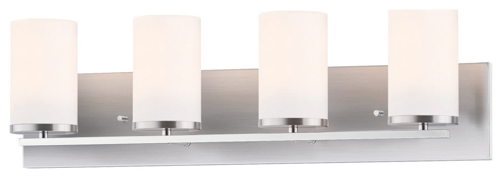 Maxim 10284SW Lateral 4 Light 26"W Bathroom Vanity Light - Satin Nickel