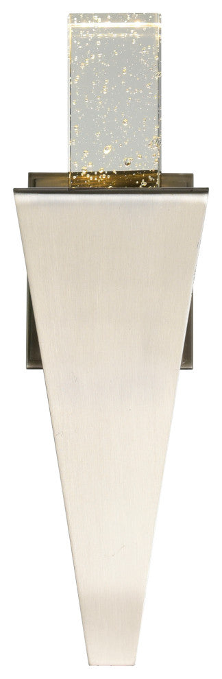 Catania LED Integrated Satin Nickel Wall Light