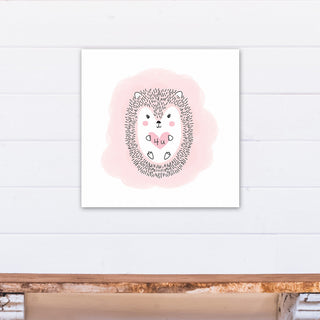 Love Hedgehog 20x20 Canvas Wall Art