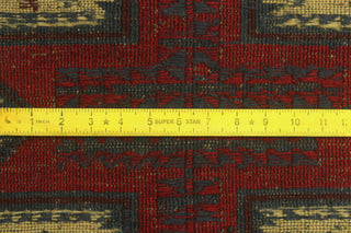 Semi Antique Rayan Beige/Burgundy Rug, 6'5x8'9