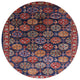 Ahgly Company Indoor Round Mid-Century Modern Area Rugs, 4' Round