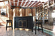 Greenview Kitchen Island, Distressed Black