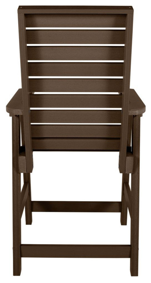 Weatherly Counter-Height Armchair, Weathered Acorn