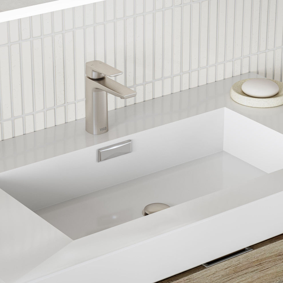 Boutique Bath Vanity, Natural Wood, 36", Single Sink, Wall Mount