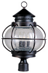 Maxim Portsmouth 3-Light Outdoor Post Lantern Rubbed Bronze -30501CDOI