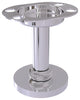 Vanity Top Tumbler and Toothbrush Holder, Polished Chrome