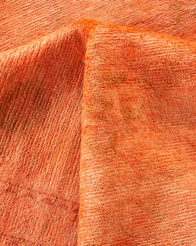 Vibrance, One-of-a-Kind Handmade Area Rug Orange, 15'1"x12'1"