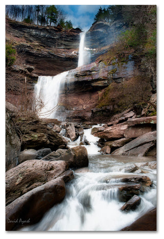 'Katerskill Fall' Canvas Art by David Ayash