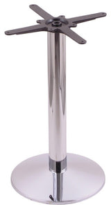 Holland Bar Stool 214 Chrome Cast Iron Table H Base, 16'