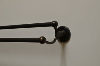 Bradford 24" Double Towel Bar, Venetian Bronze