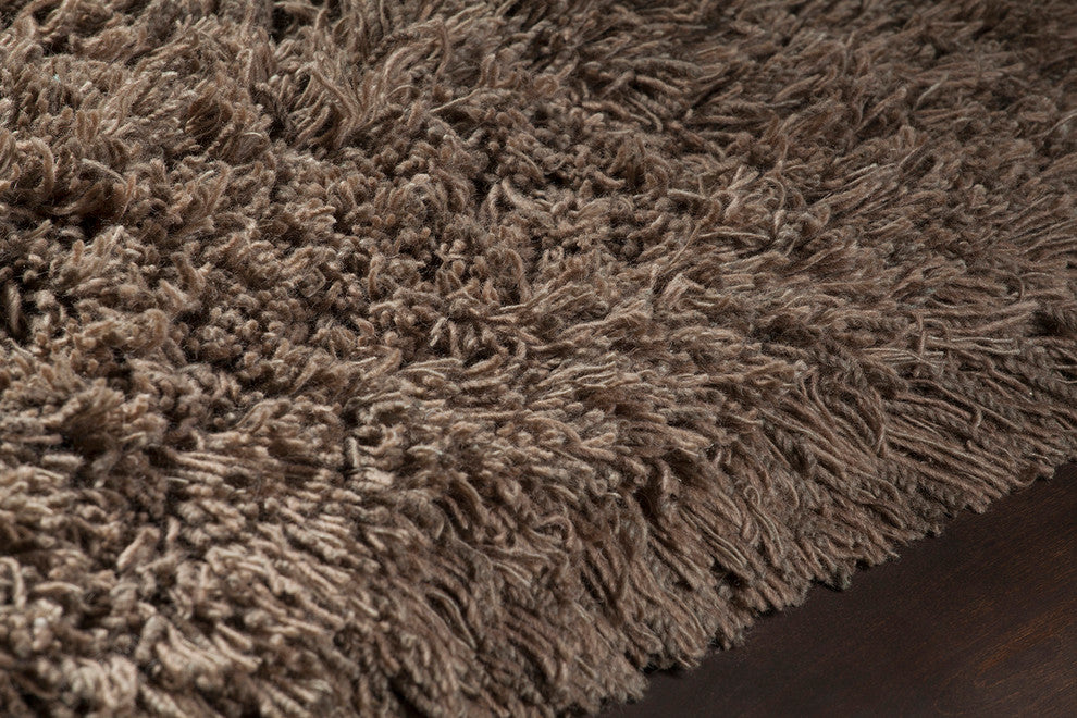 Noely Hand Woven Rectangle Area Rug Taupe, 7'3/4" X 10'1/2"