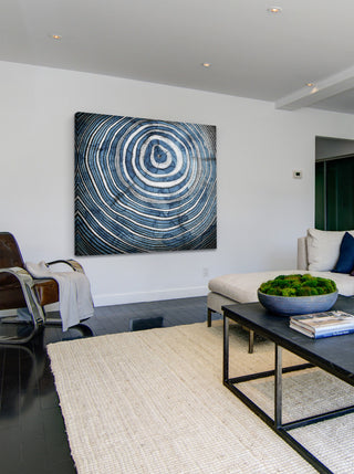 "Spiraling In" Painting Print on Wrapped Canvas