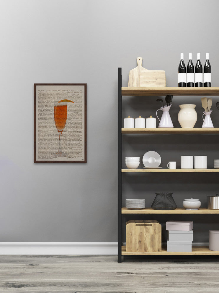 "Mimosa" Framed Painting Print, 20"x30"