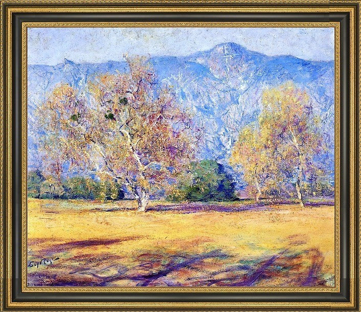 Guy Orlando Rose the Sycamores, Pasadena Framed Premium Canvas Print, 20"x25"