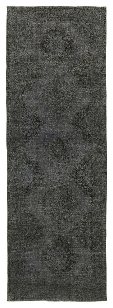 Rug N Carpet - Handmade Turkish 4' 6" x 13' 2" Unique Runner Rug