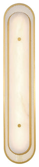 Tramore, Wall Sconce, 30", Gold, Alabaster