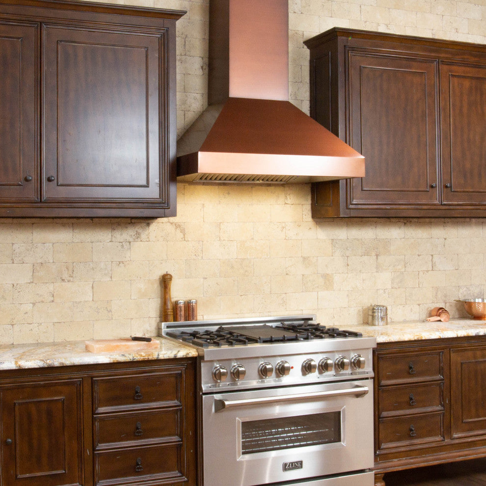 ZLINE 36 in. Designer Series Wall Mount Range Hood, 8667C-36