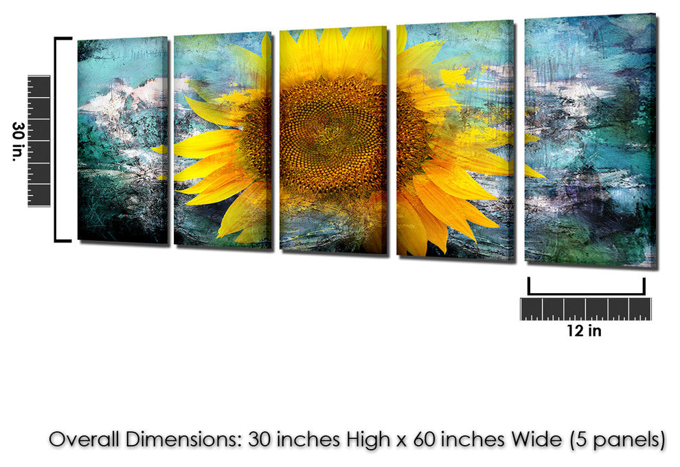 Painted Petals VIII Canvas Art, 5-Piece Set