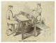 "Town's Improved Paging Machine" Digital Paper Print by Inventions, 18"x14"