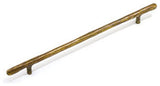Pull 9" cc, Natural Decorative Contemporary Bronze Cabinet Pull Handle
