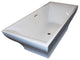 Latour 32 x 71 Freestanding One Piece Soaker Tub with Center Drain