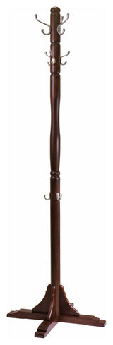 Jera Coat Tree, 9 Hook, Cappuccino