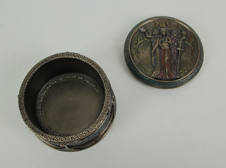 Celtic Triple Goddess Maiden Mother Crone Trinket Box