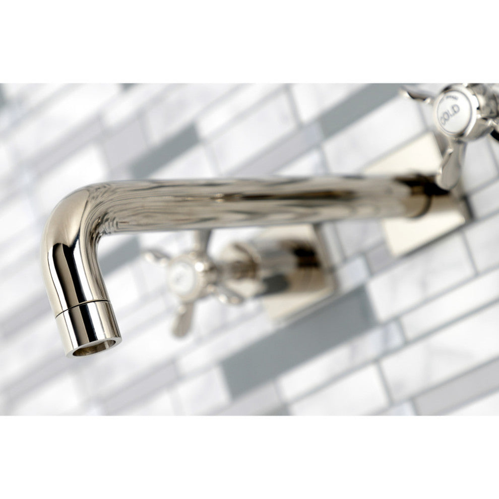 KS6026BEX Wall Mount Tub Faucet, Polished Nickel