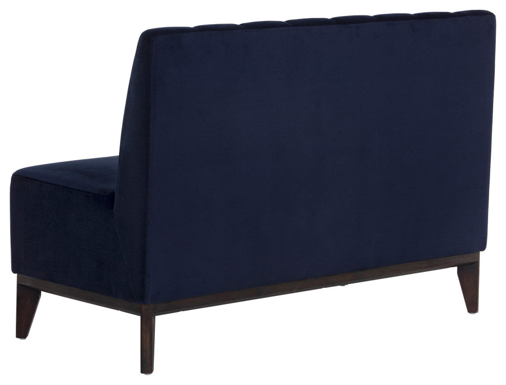 Kosovo Banquette, Brown, Abbington Navy