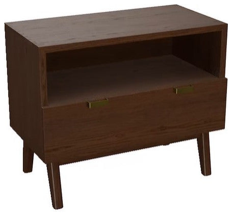 Napa 30" Nightstand, Finish: Pumpernickel