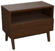 Napa 30" Nightstand, Finish: Pumpernickel