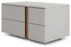 Sierra Nightstand Chateau Gray / Left-Facing