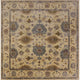 Ahgly Company Indoor Square Mid-Century Modern Area Rugs, 7' Square