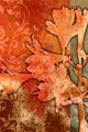 "Flower Fire" Wood, 40"x60"