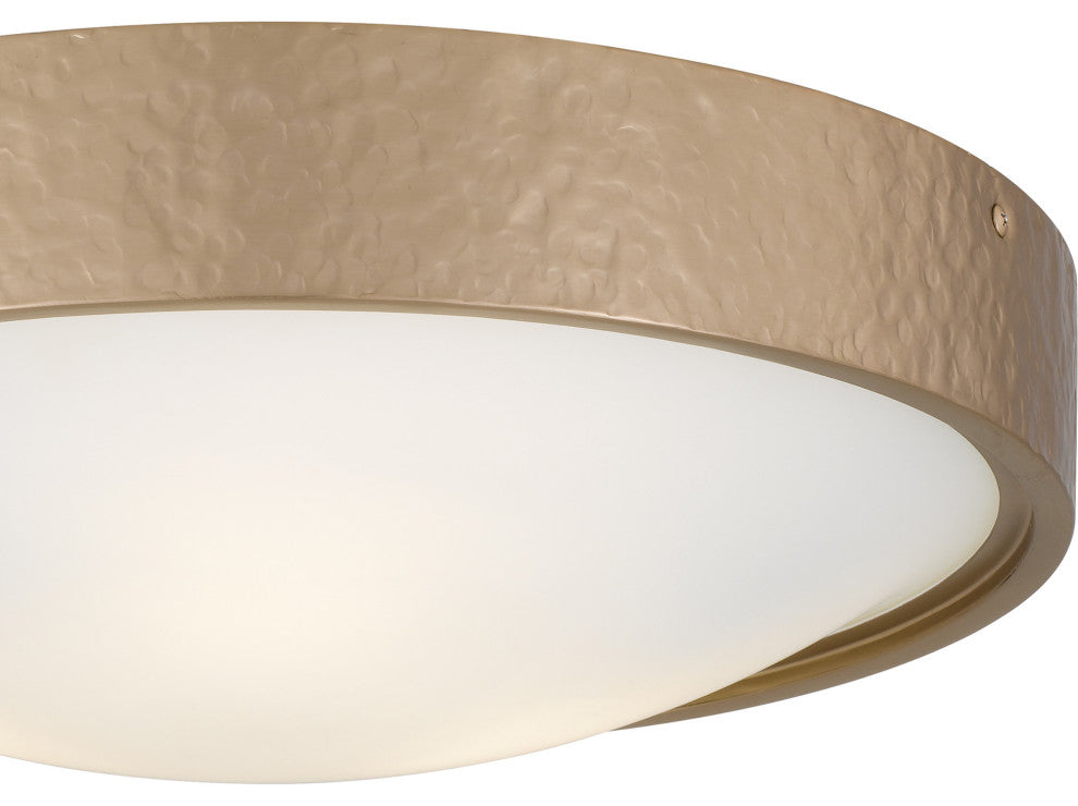 Quoizel QFL6790 Grendelle 3 Light 16"W Flush Mount Bowl Ceiling - Bronze Gold