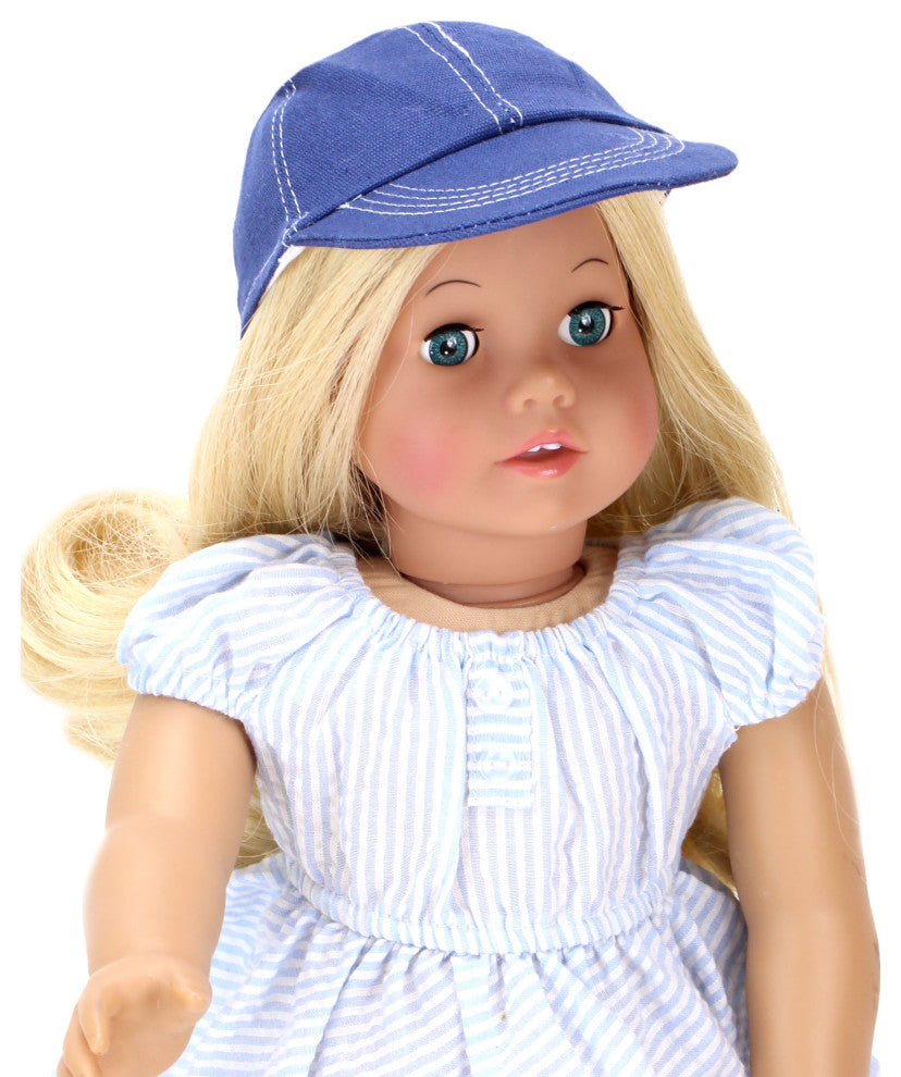 Sophia's 18" Doll Canvas Baseball Cap, Navy