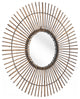 Gold Tribal Round Mirror