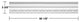 Ornate Cornice White Urethane Melville Design 8 Pieces Totaling 760" Length