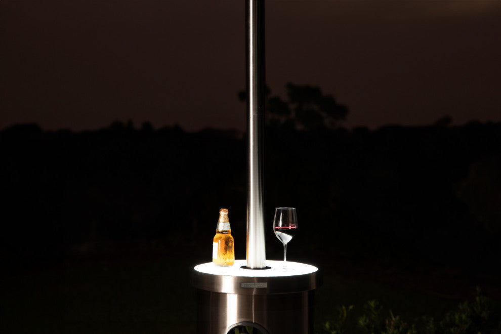 Aspect Living 65046 Patio Heater With LED Table