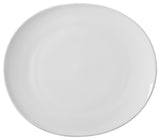 Royal Oval White Dinner Plates, Set of 6