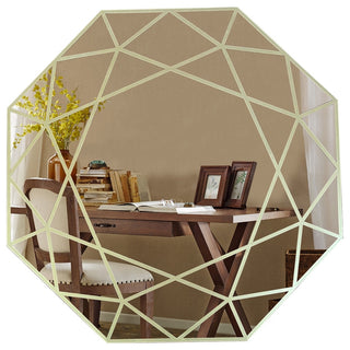 CHLOE Reflection CH8M303GD30-OCT Octagon GoldenWall Mirror
