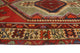 Fine Vintage Distressed Nicol Rust/Beige Runner, 3'5x10'6