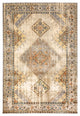 10' X 13' Gray And Beige Aztec Pattern Area Rug