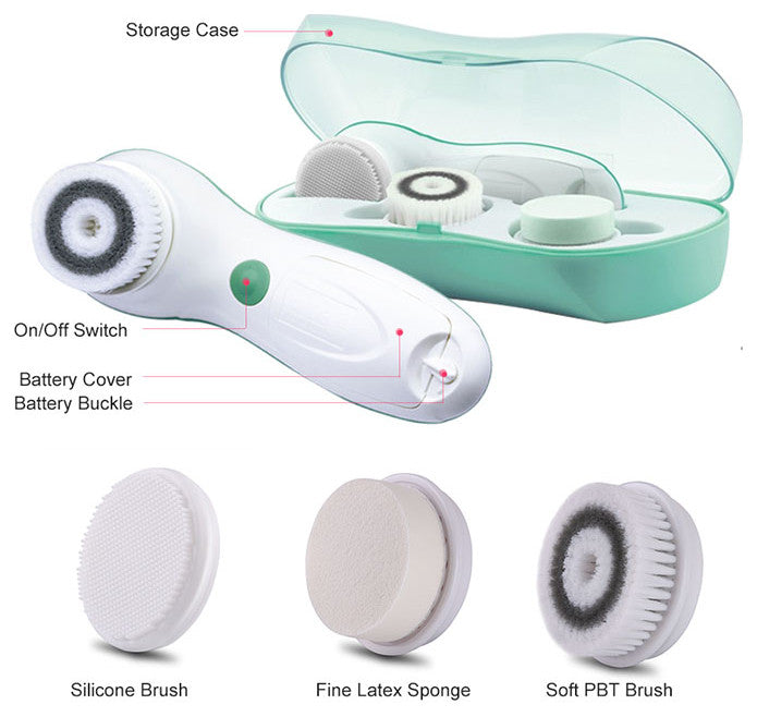 Electric Facial Cleansing Set