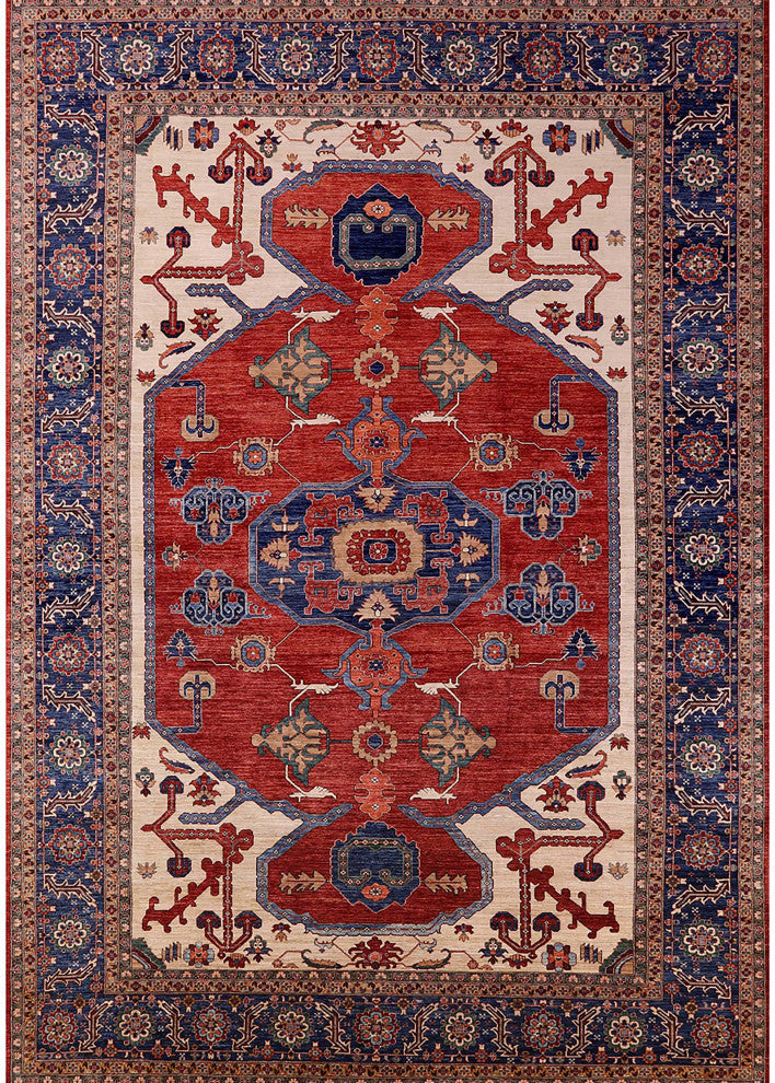 Ahgly Company Indoor Rectangle Mid-Century Modern Area Rugs, 2' x 5'