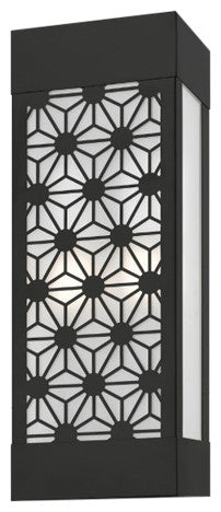 Berkeley 2 Light Black Outdoor ADA Sconce