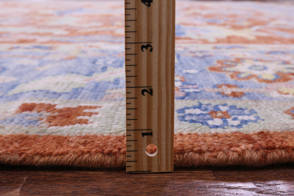 10' 2" X 14' 0" Persian Heriz Serapi Hand Knotted Wool Rug - Q13710